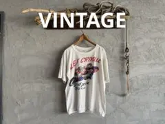 80s モーターレース バイク Tシャツ