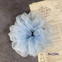 핸드메이드 스크런치 ♡ 엘레강스 오간자 [1585]