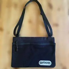 OUTDOOR products ショルダーバッグ　黒のサムネイル