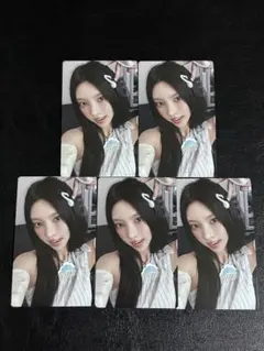 ユナ ILLIT NOT CUTE TSUTAYA ラキドロ トレカ 5枚