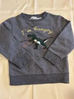 L.Copeck 恐竜トレーナー グレー