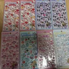 【正規品】　サンリオ　ボンボンドロップシール　8枚セット