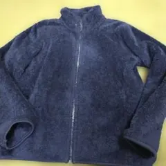 フリースジャケット ネイビー 140