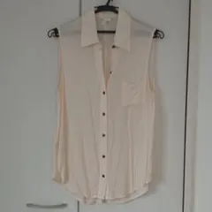 シアーノースリーブシャツ