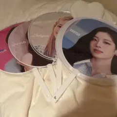 TWICE ダヒョン うちわ、うちわケースセット
