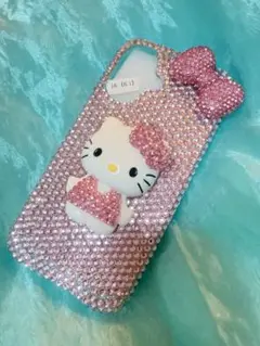 新品　ハローキティ ストーン装飾 iPhoneケース