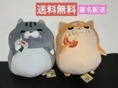 ボンレス犬とボンレス猫　すやすや　ビッグ　ぬいぐるみ　2種 ボンレス犬とボンレス猫 すやすや ビッグ ぬいぐるみ 2種 - メルカリ