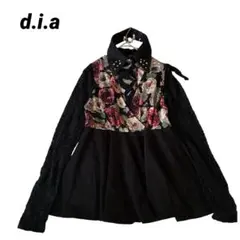 超希少✨　新品タグ付　d.i.a 編み上げ　レース　付け襟　トップス　Y2Kのサムネイル
