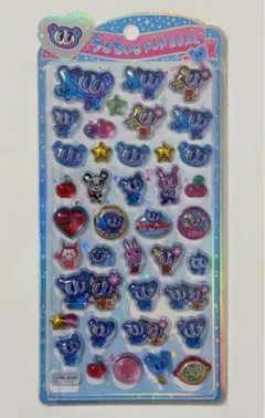 うるちゅるポップシール　エンジェルブルー