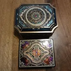 メリーチョコレート ナハトラビュリント ジャミーラ 缶のみ 4点セット