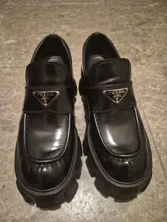 PRADA モノリス ローファー ブラックのサムネイル