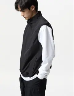 UNIQLO(ユニクロ)、ウィンドプルーフベスト、XL、ブラック