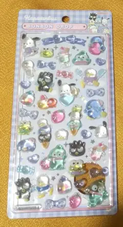 【正規品】サンリオ ボンボンドロップ シール はぴだんぶい