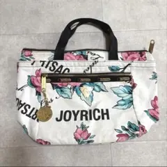 値下げ！限定品 レスポートサックJOYRICHコラボ　トートバッグ　花柄　総柄のサムネイル