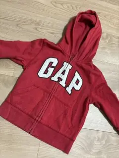 GAP 赤 フード付き　パーカー