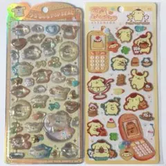 ポムポムプリン　ボンボンドロップシール まとめ売り