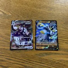 【2枚セット】れんげきウーラオスVMAX、れんげきウーラオスV、進化ライン