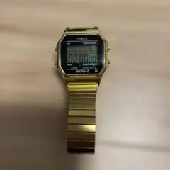 TIMEX デジタル腕時計 ゴールドのサムネイル