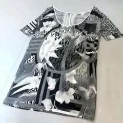 d*7様 【ディーゼル】DIESEL 半袖カットソー　総柄　Sサイズ　Tシャツ