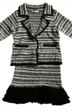 ミリオンカラッツ レディース セットアップ スーツ ニット アンサンブル