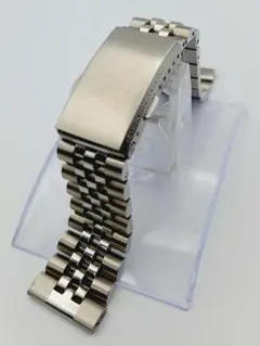 【高品質】ステンレス無垢 ジュビリーブレス メタルベルト 18～22mm選択可