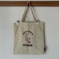 【美品】おさるのジョージ　トートバッグ