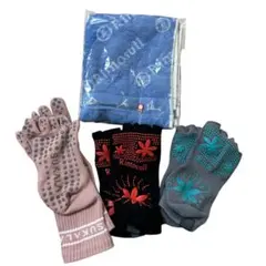 Rintosull ピラティス　靴下　3セット　ヨガソックス