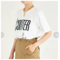 イエナ　ECOUTER ロゴTシャツのサムネイル