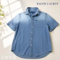 RALPH LAUREN ドット半袖シャツ レディースM相当のサムネイル