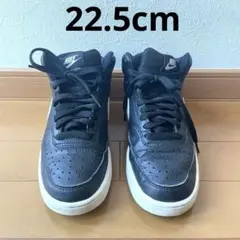 NIKE ナイキ COURT VISIONスニーカー　ハイカット22.5cm