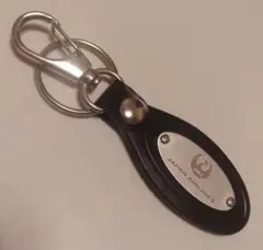 Japan Airlines レザーキーホルダー