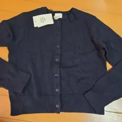 新品　H&M ネイビー カーディガン S　紺色　160　ニット