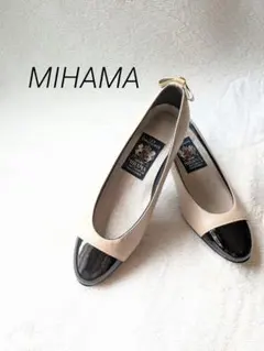 【新品未使用】MIHAMA フラットシューズ リボン付き 2026年最新】MIHAMA レディース フラットシューズ・バレエシューズの