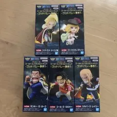 ワンピース ワールドコレクタブルフィギュア ゴッドバレー事件1 全5種