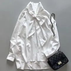 バンヤードストーム 2024 ボウタイ ブラウス シャツ オーバー