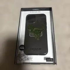 COACH iPhone 12/12 Pro ケース 恐竜デザイン