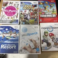 Wii ソフト まとめ売り6本セット
