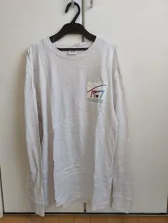TOMMY JEANS 長袖aTシャツ S ホワイト