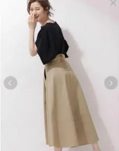 nano universe ナノユニバース　レースアップスカート