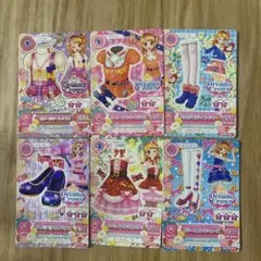 アイカツカード キュート ポップ セクシー クール6枚セット 初期 初代