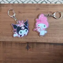 MY MELODY ❤︎ KUROMI × 宇佐美 アクリルキーホルダー