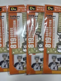 ハイキュー!! 木兎光太郎 プロフィールカード入りネームホルダー 4個セット