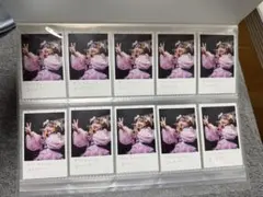 松本かれん　チェキ風カード　1枚　4種セット1000円　コメントへお願いします