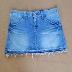 リーバイス デニムのミニスカート