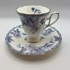 HOYA花柄カップとソーサー 陶磁器製