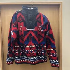 プルオーバー フリースジャケット