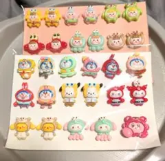 スポンジボブに変身 デコレーションパーツ (サンリオなど)