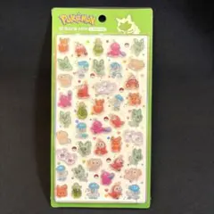 【韓国限定】ポケモン　3Dクリスタルステッカー　正規品