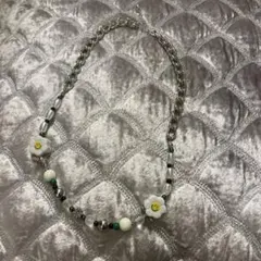 Y2K カジュアルフラワーネックレス