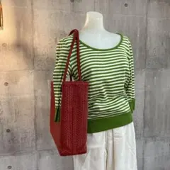 L'EQUIPE YOSHIE INABA メッシュトートバッグ　ほぼ未使用のサムネイル